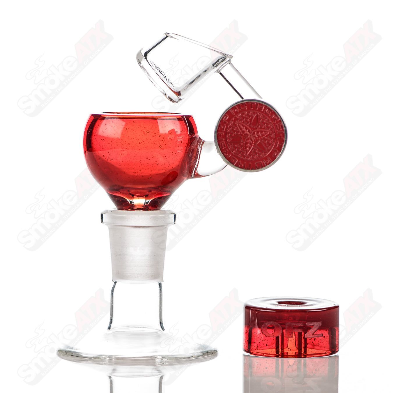 Aphrodesia Megapot Set w Swing (Lefty) + Carb Cap Mothership - Smoke ATX