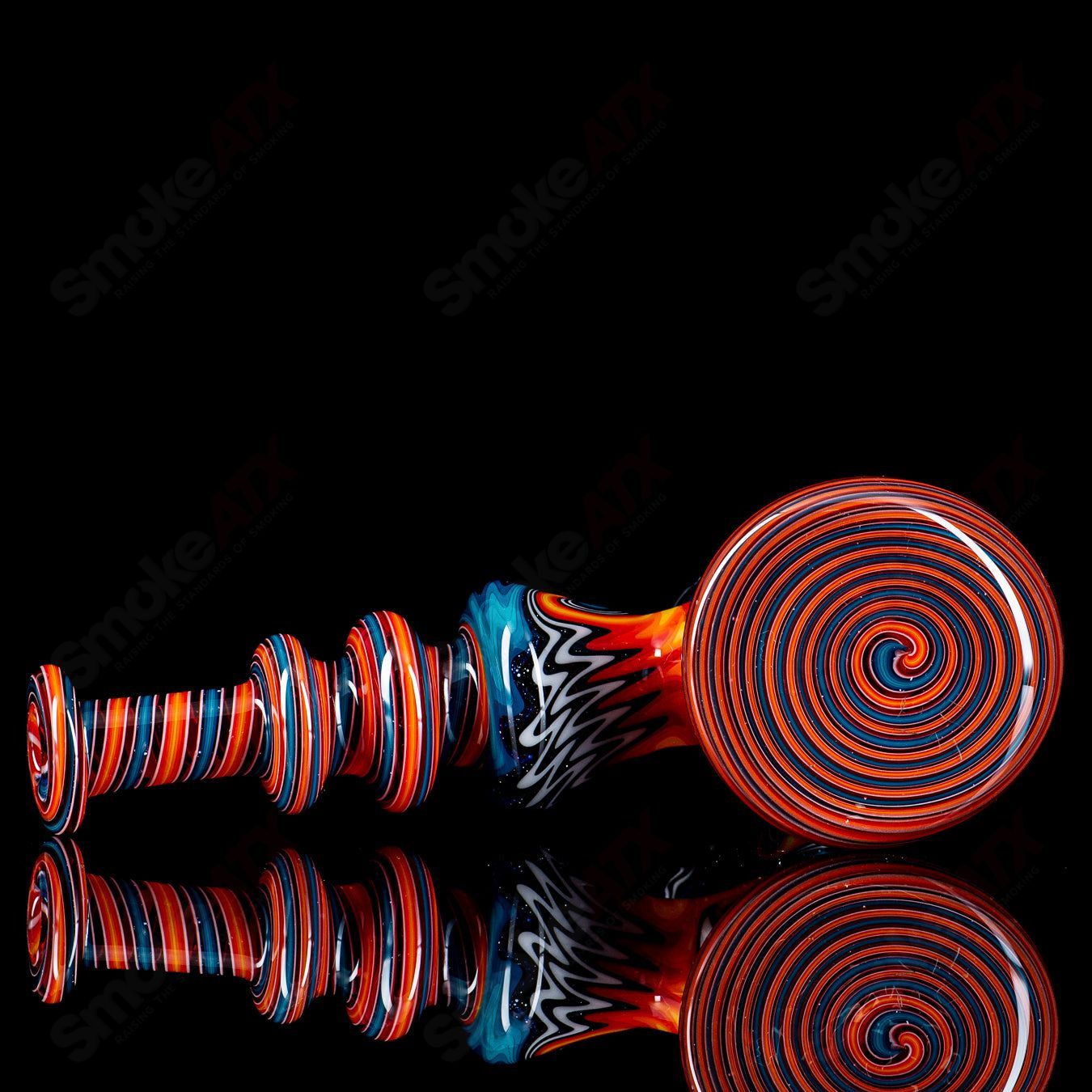 Art of Hustle Glass Wig Wag Hammer - Smoke ATX