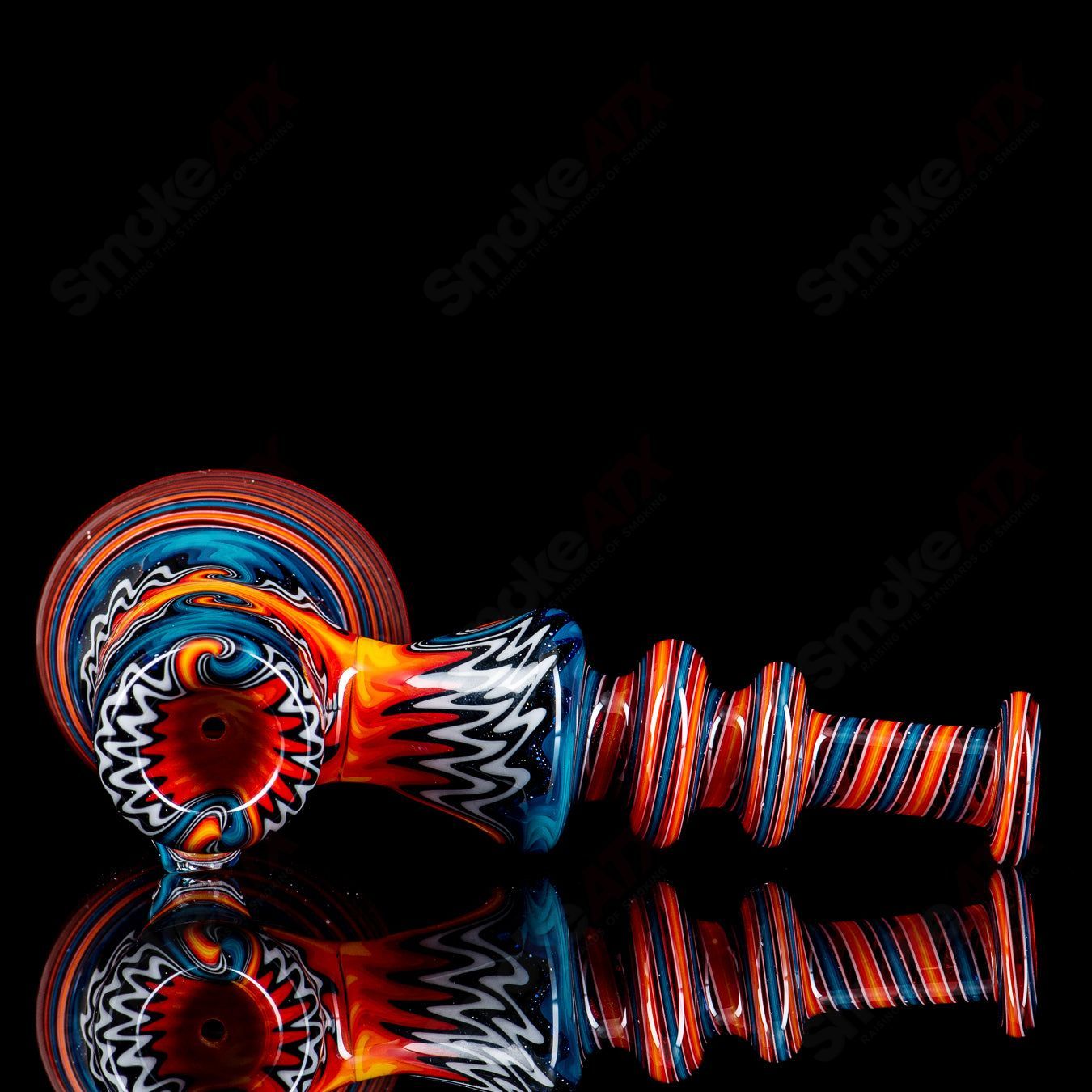 Art of Hustle Glass Wig Wag Hammer - Smoke ATX