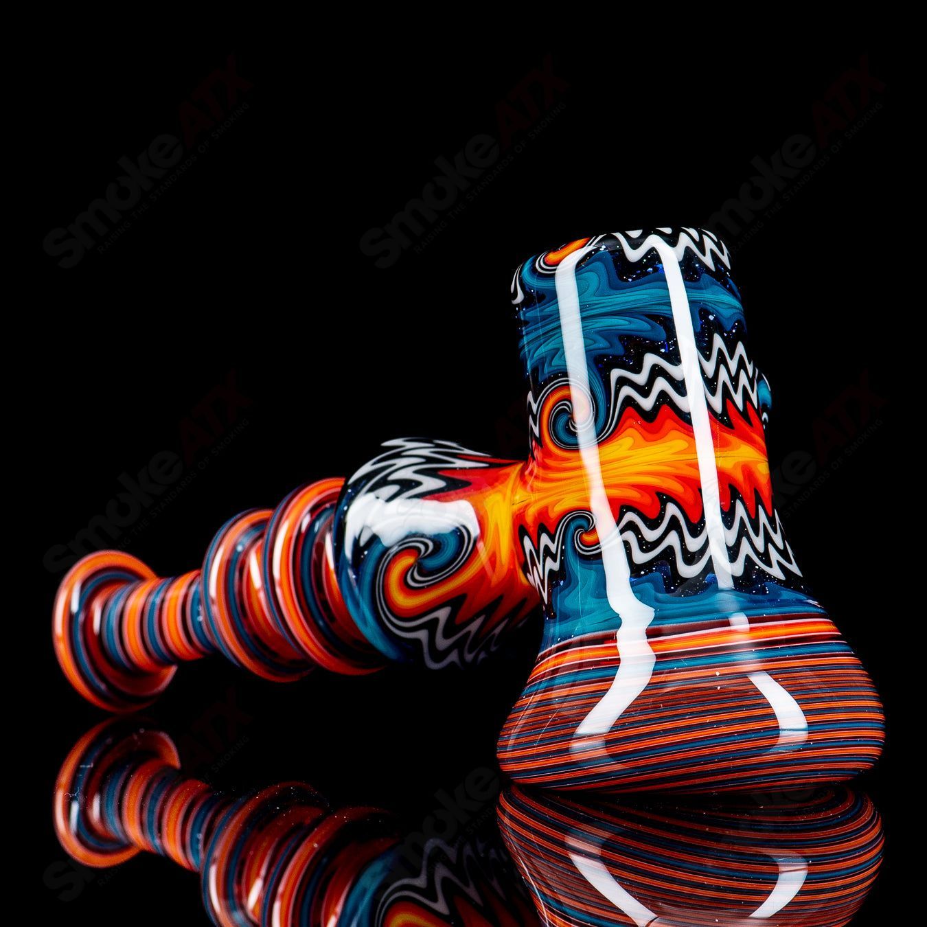 Art of Hustle Glass Wig Wag Hammer - Smoke ATX