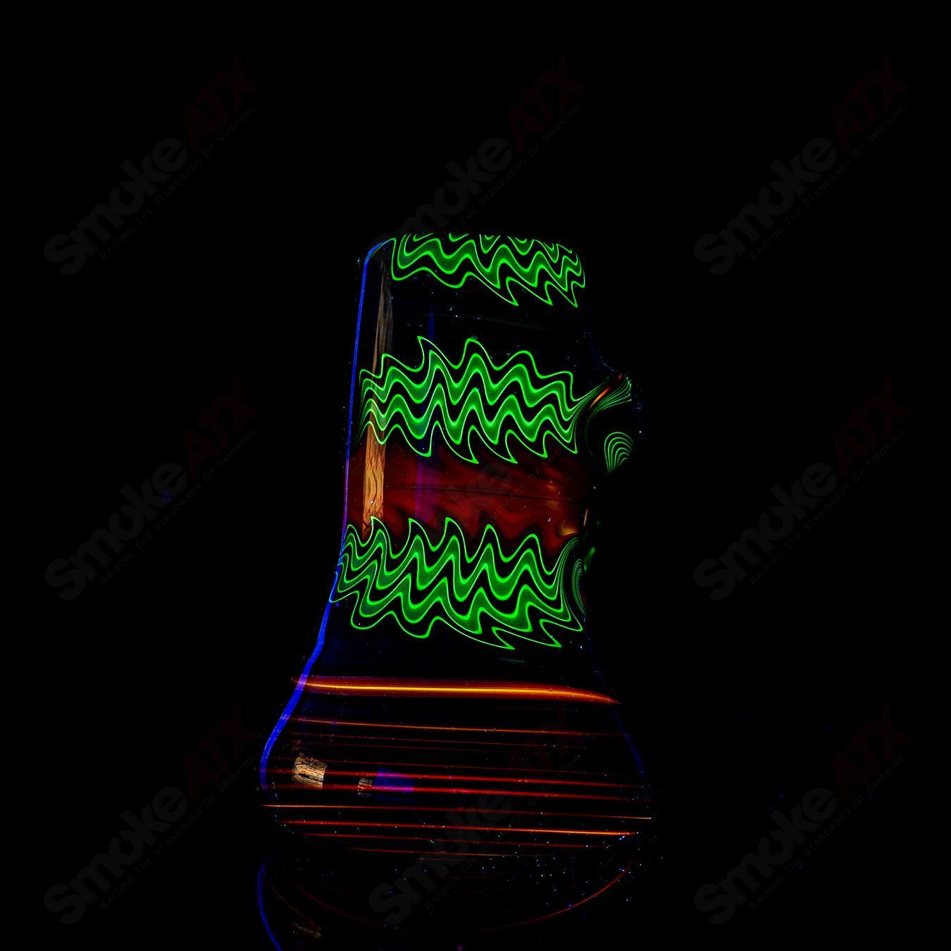 Art of Hustle Glass Wig Wag Hammer - Smoke ATX