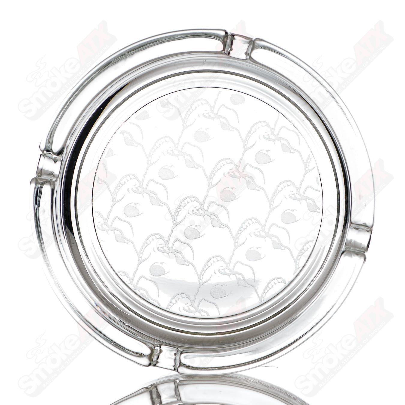 Ashtray Bloodshed Skull Pattern 1 Sovereignty - Smoke ATX