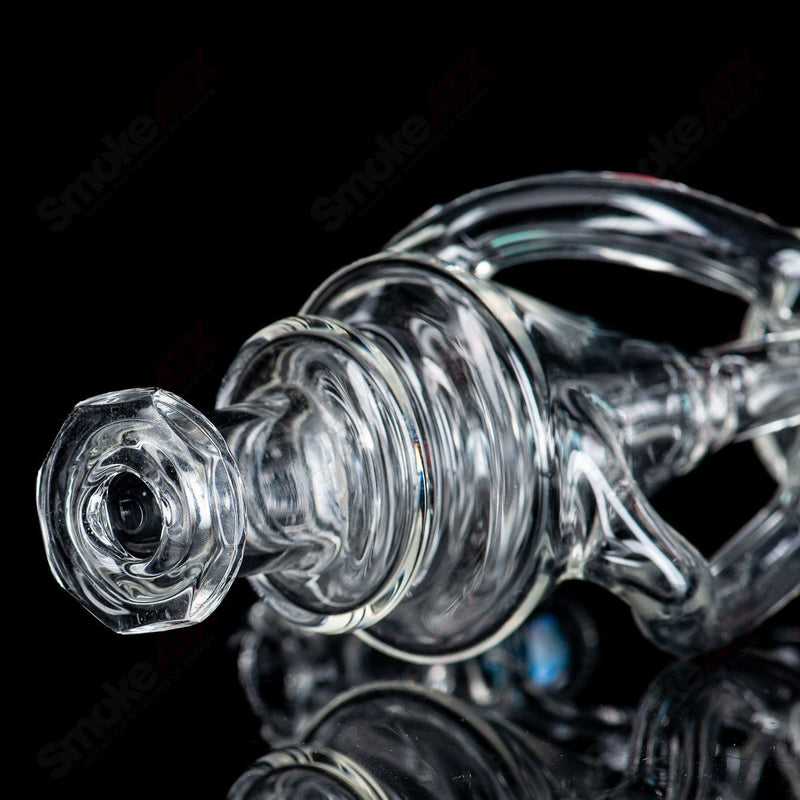 #1 NJR Faceted Spinner Recycler w/ Opal