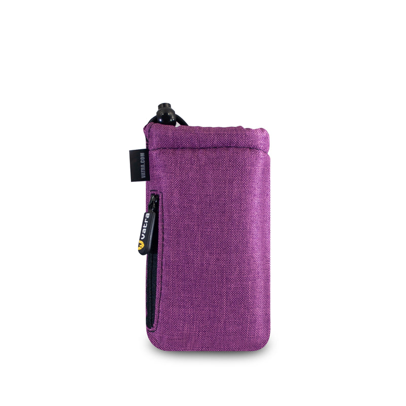 Vatra Bags Woven Pink V22 6” Zip Draw Pouch