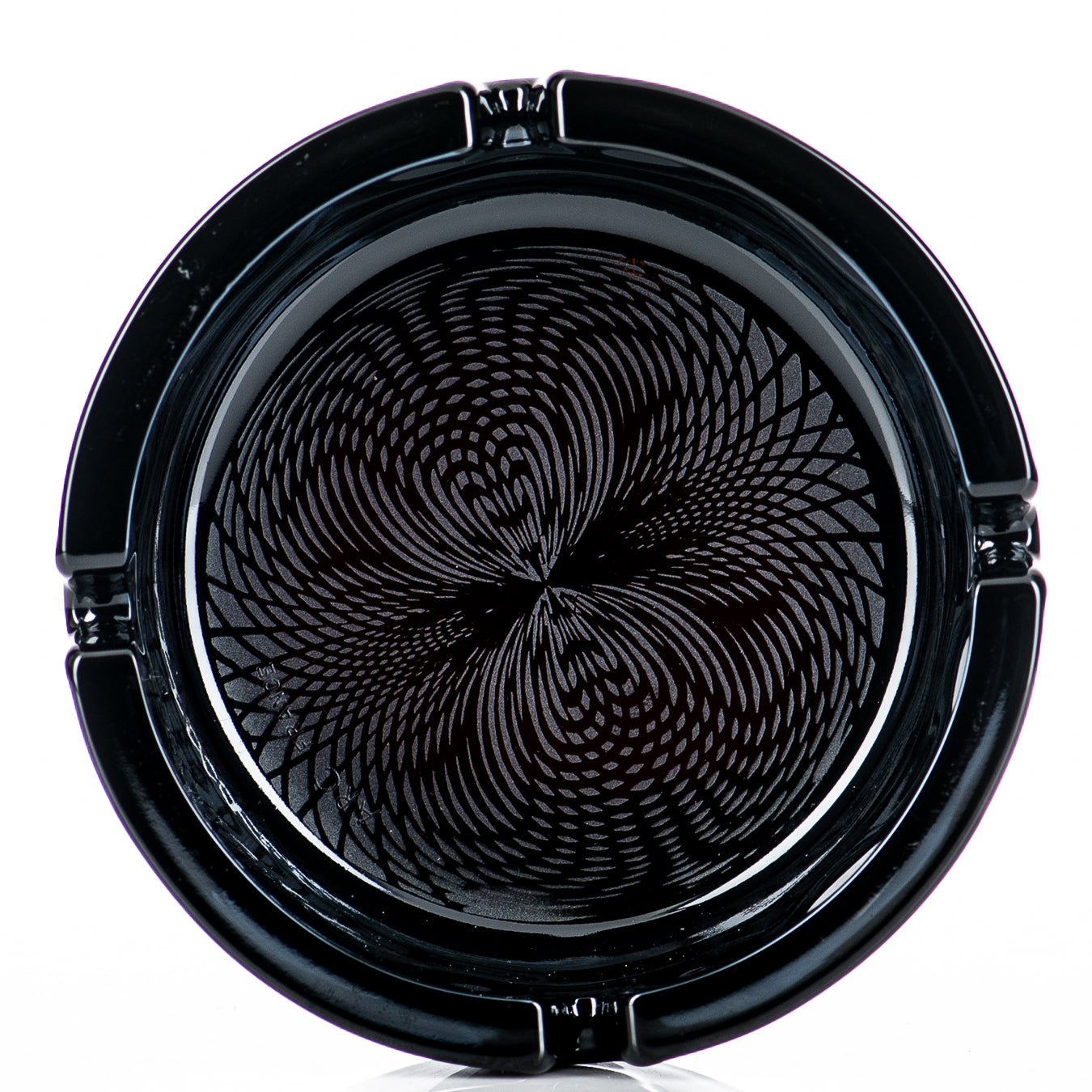 Black Ashtray Bowtie Retti Pattern Sovereignty - Smoke ATX