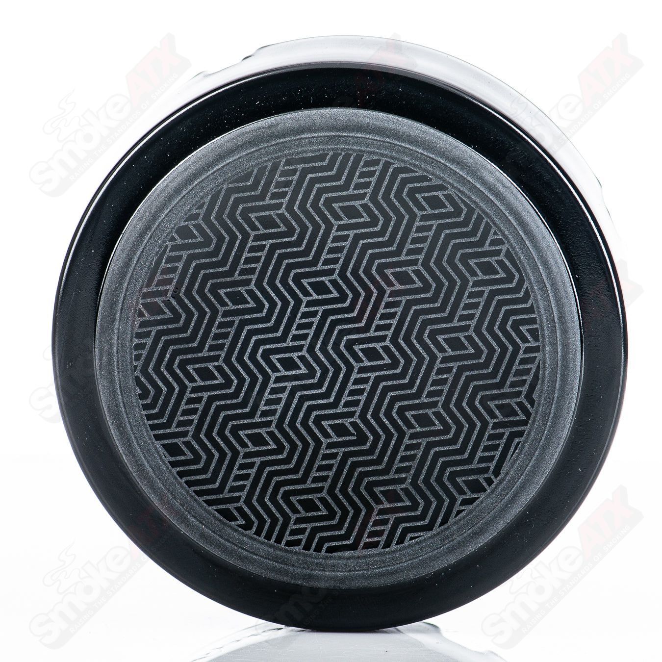 Black Ashtray Diamond wire Step & Repeat Pattern Sovereignty - Smoke ATX