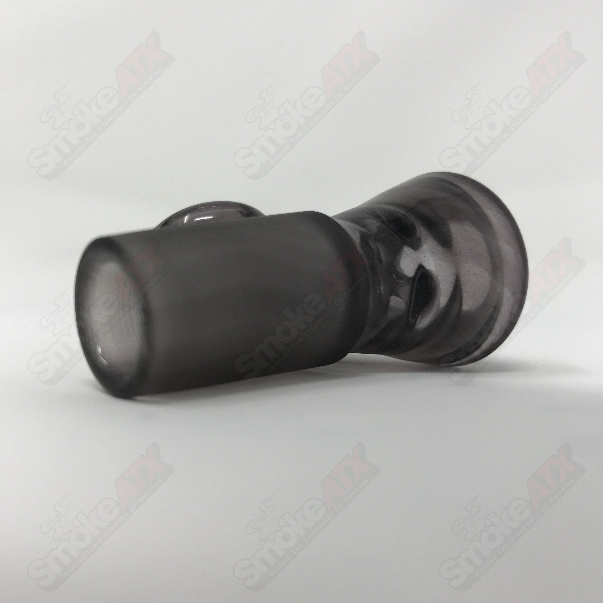 Black Ice UV Black T Glass 18mm Fully Worked Slide 2 - Smoke ATX