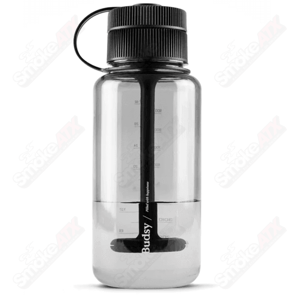 Black Puffco Budsy Water Bottle - Smoke ATX
