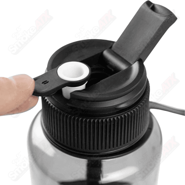 Black Puffco Budsy Water Bottle - Smoke ATX