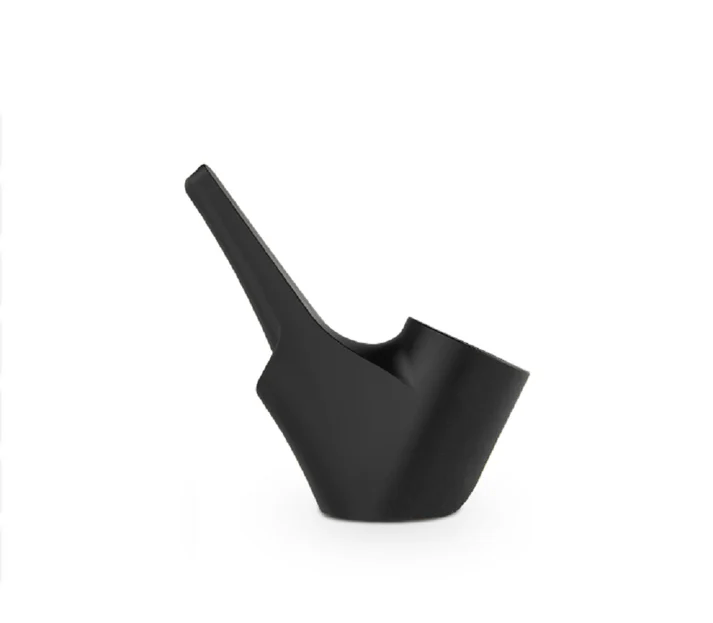 Black silicone travel pipe proxy vaporizer by Puffco, handheld concentrate device for discreet use and easy portability.