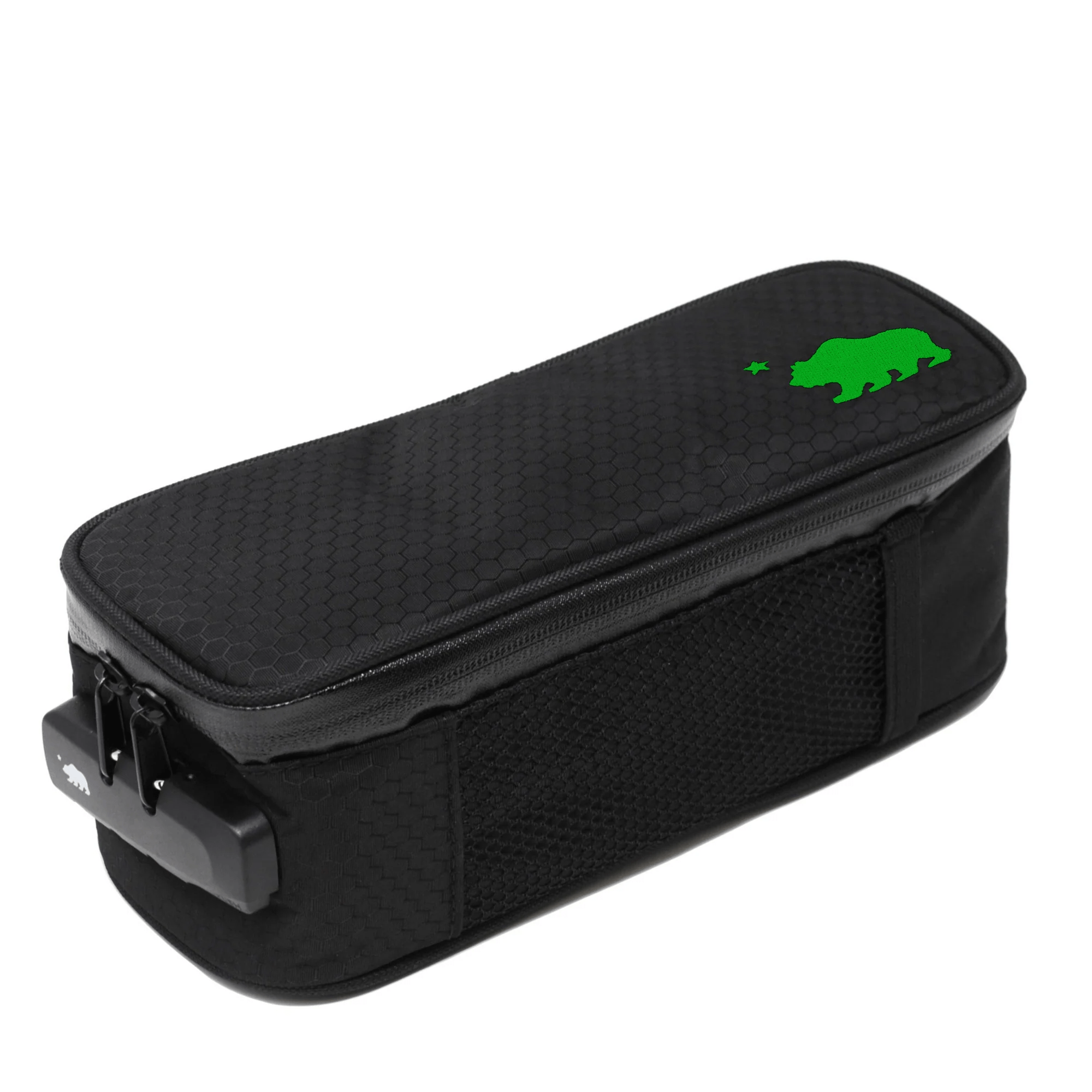 (Black/Green Bear) Small Soft Case Cali Crusher - Smoke ATX