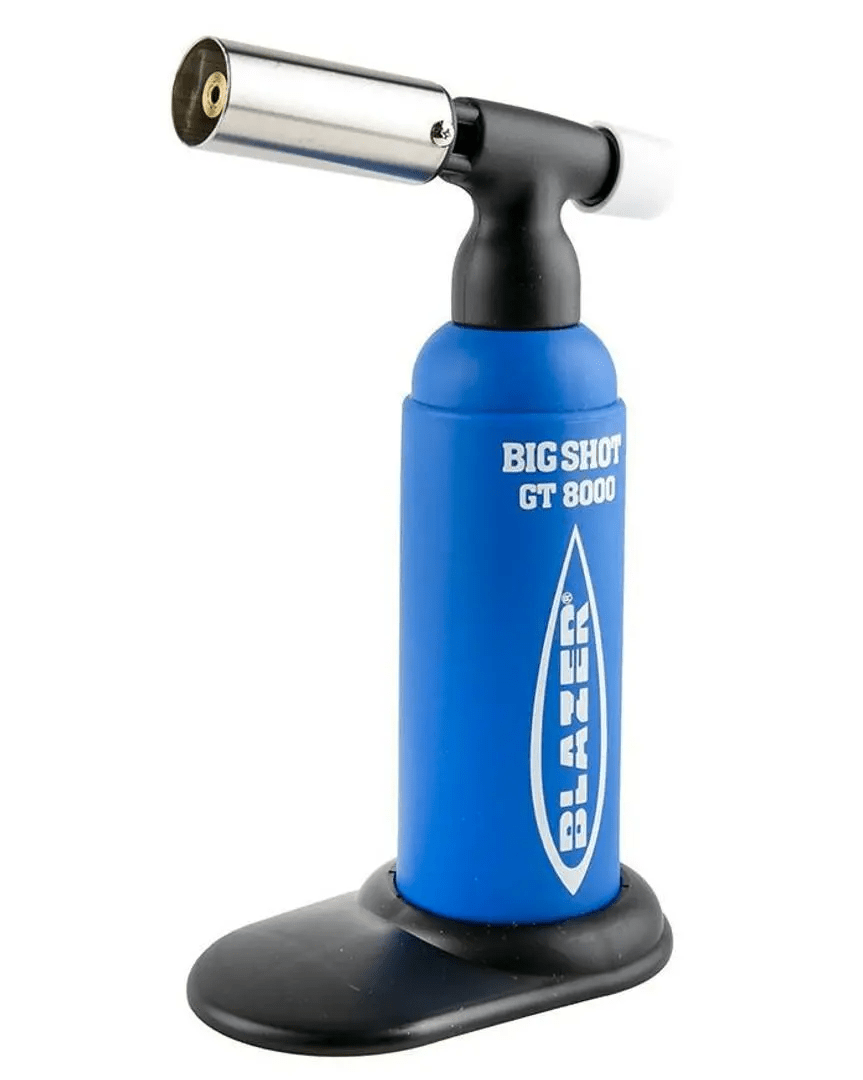 Blue Glow in the Dark LE Big Shot Torch GT8000 Blazer - Smoke ATX