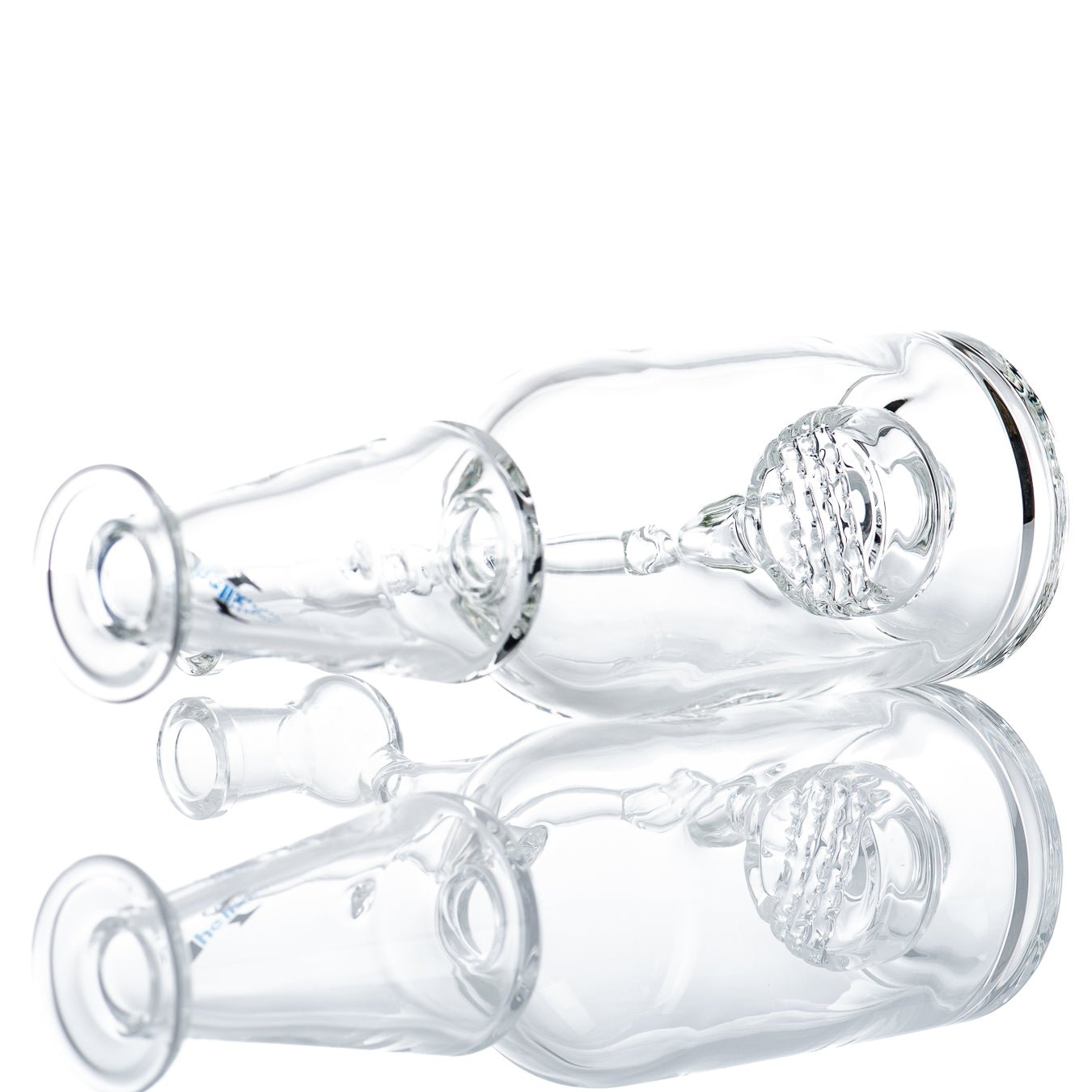 Blue Label Bottle Rocket Bubbler by American Helix - Smoke ATX