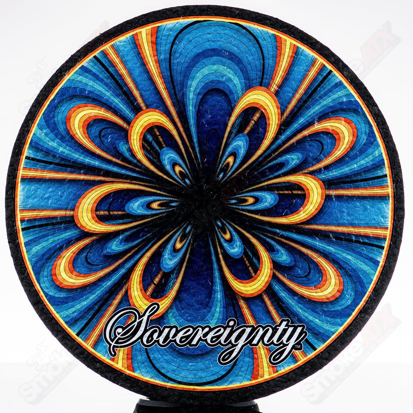 Blue & Orange Bow Tie Circle Mood Mat LE/250 Sovereignty - Smoke ATX