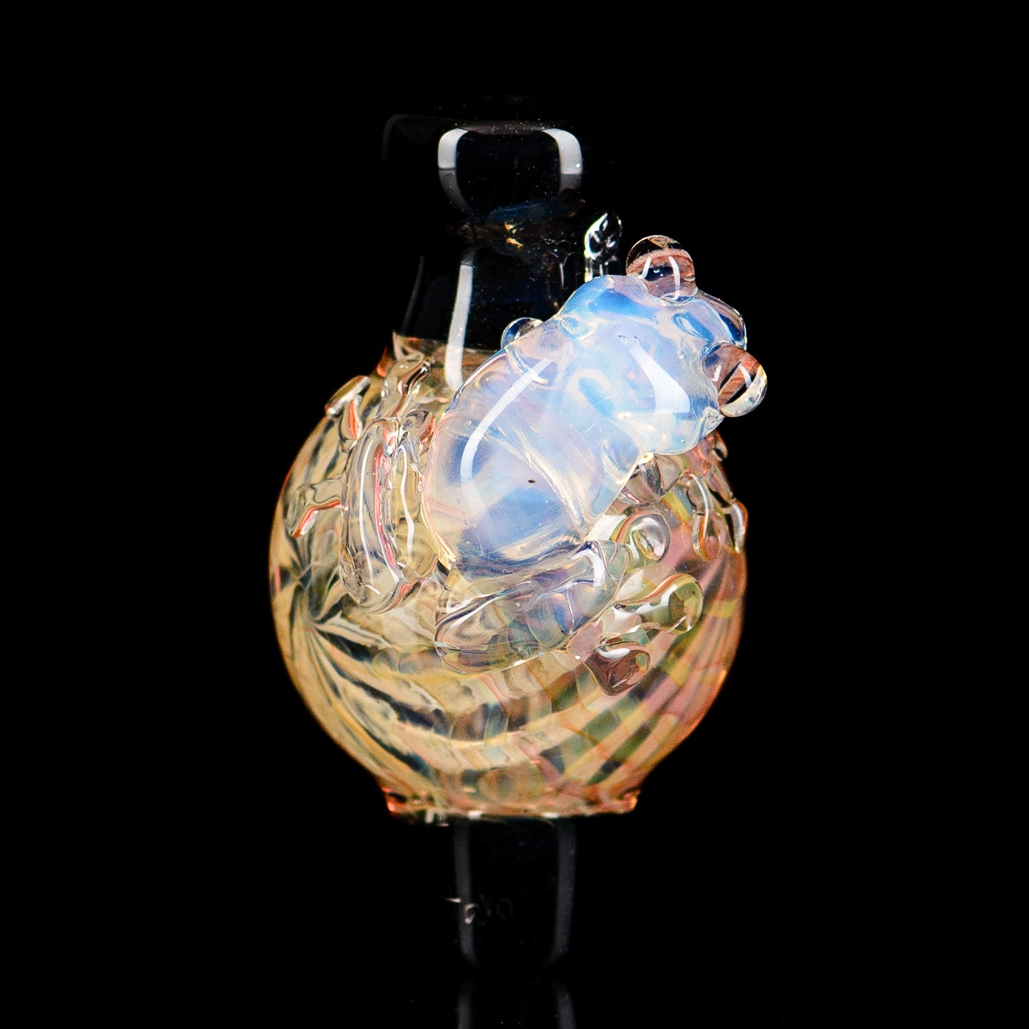 Frog Bubble Cap Kengtaro Glass