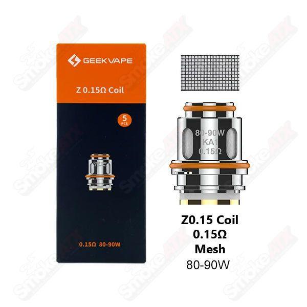 5 PCS Zeus Z0.15 Mesh Coil Geek Vape