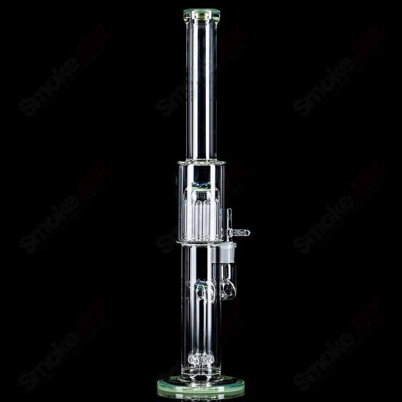 #2 18mm Circ to 13 Arm Perc w Reversal Sections by Toro Glass