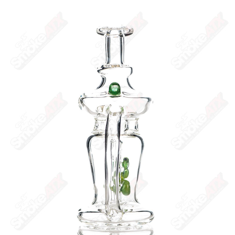 Green Dumper Snake Opal Rig Gilyumglass - Smoke ATX