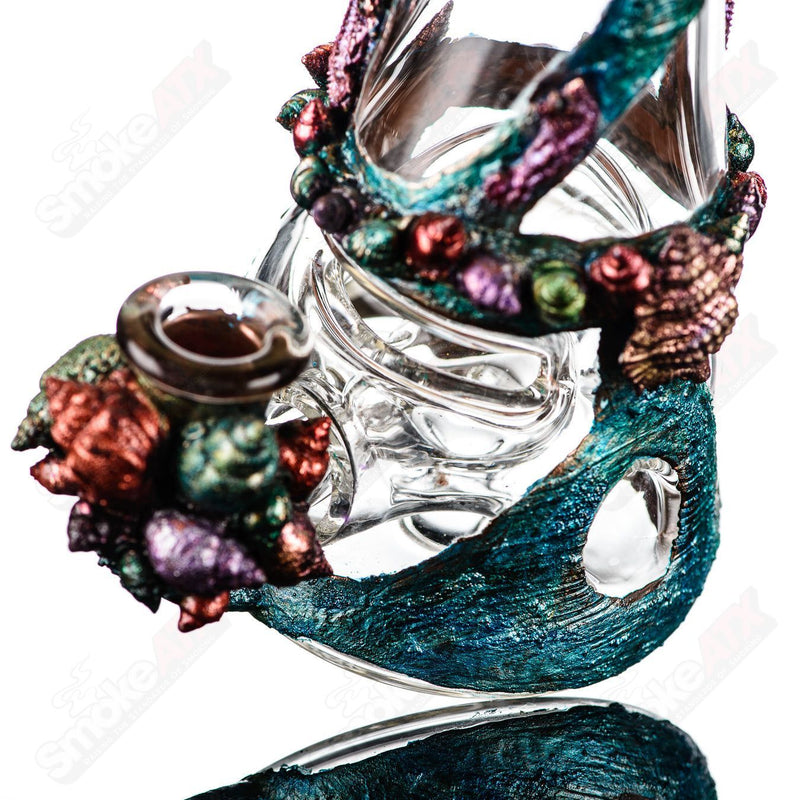 Oceanscape Electroformed Fabcone Rig St. George x Cherry Glass - Smoke ATX