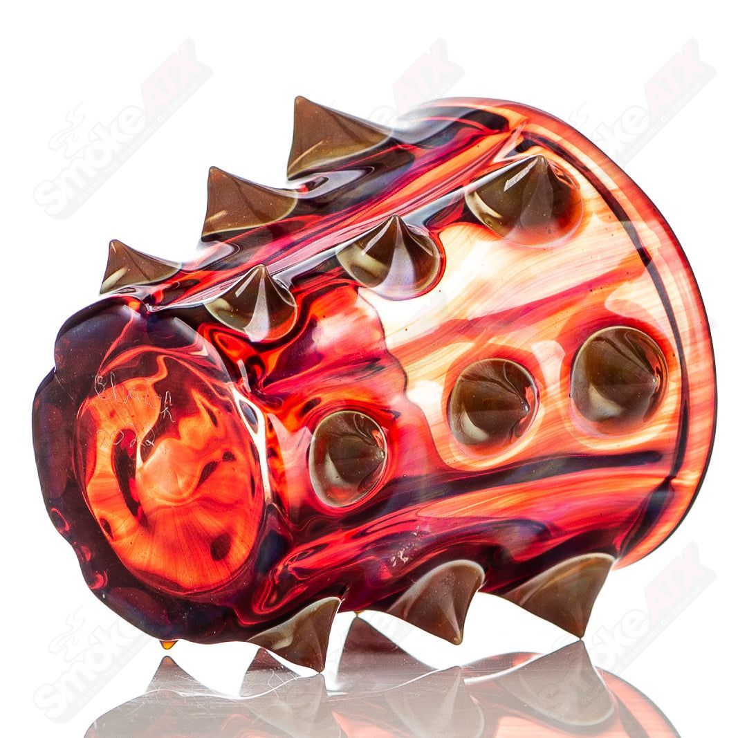 Cactus Shot Glass (Red) Unparalleled Glass - Smoke ATX