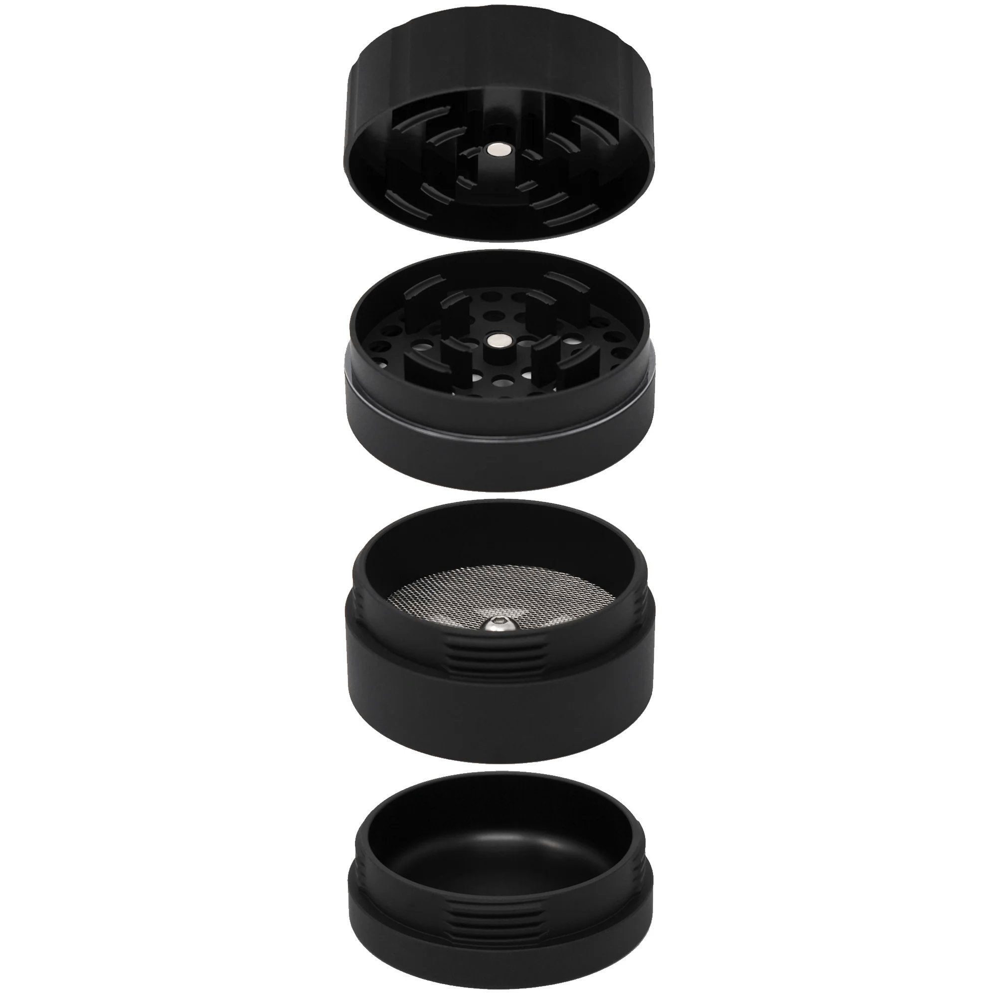 Cali Crusher 4pc Homegrown Black - Smoke ATX