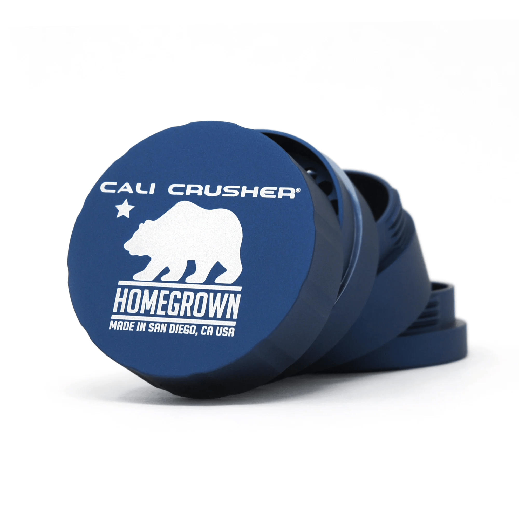 Cali Crusher 4pc Homegrown Blue - Smoke ATX