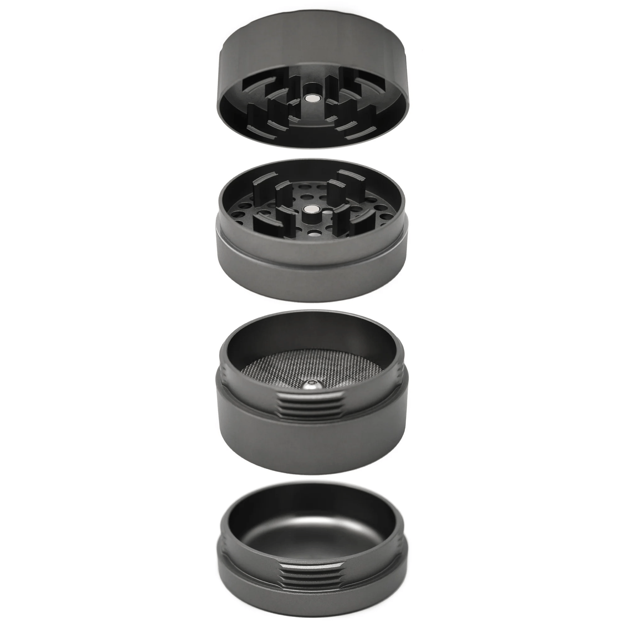 Cali Crusher 4pc Homegrown Grey - Smoke ATX