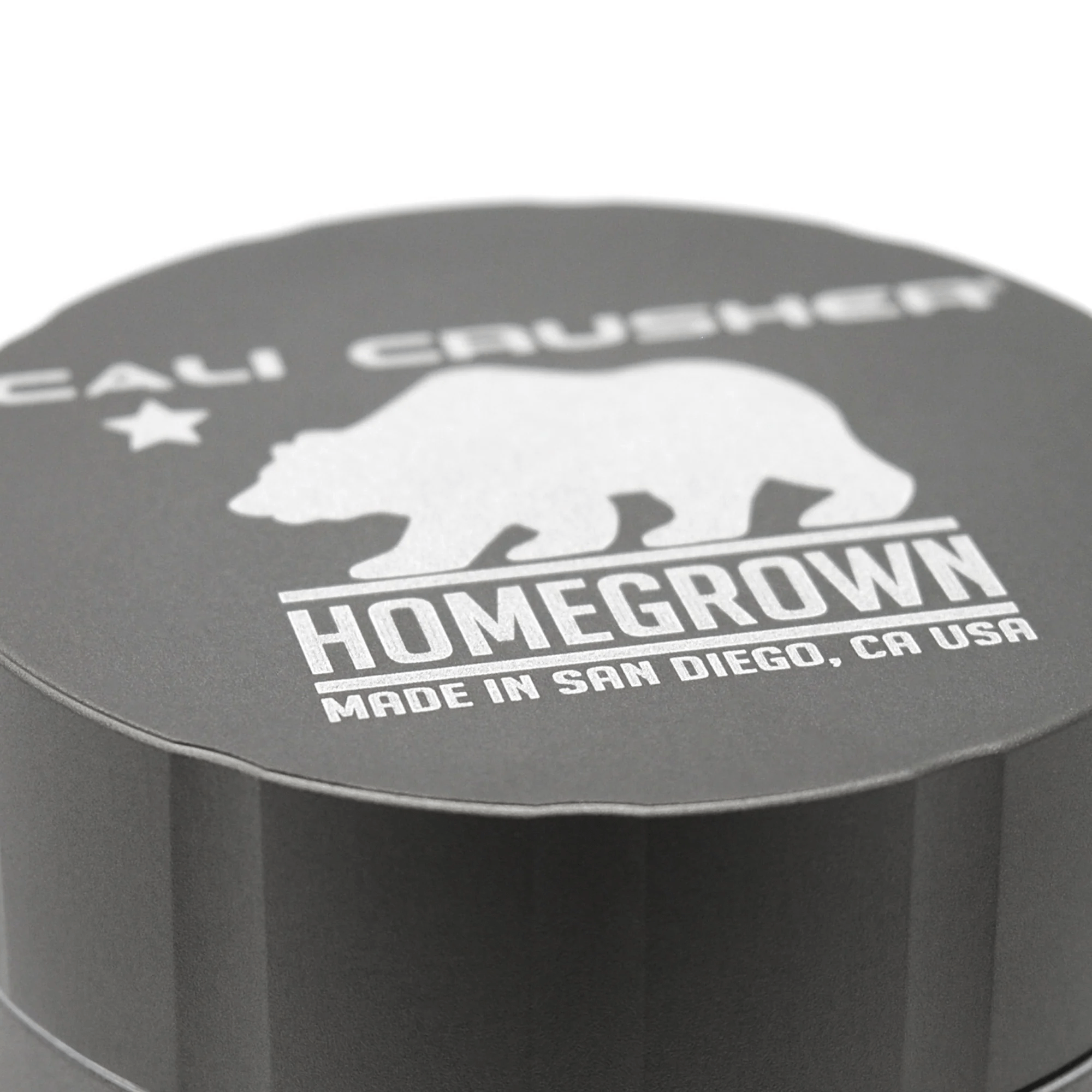 Cali Crusher 4pc Homegrown Grey - Smoke ATX