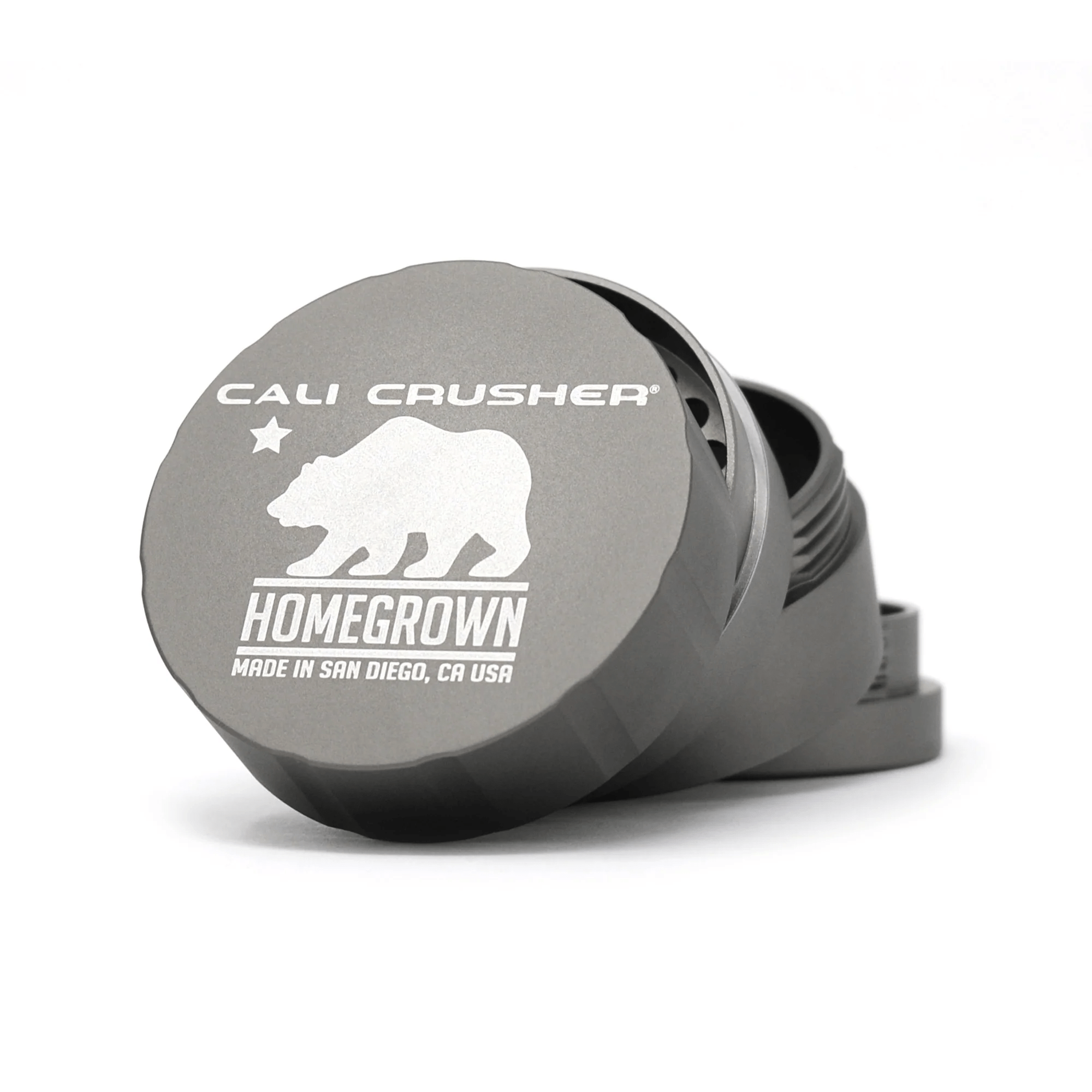 Cali Crusher 4pc Homegrown Grey - Smoke ATX