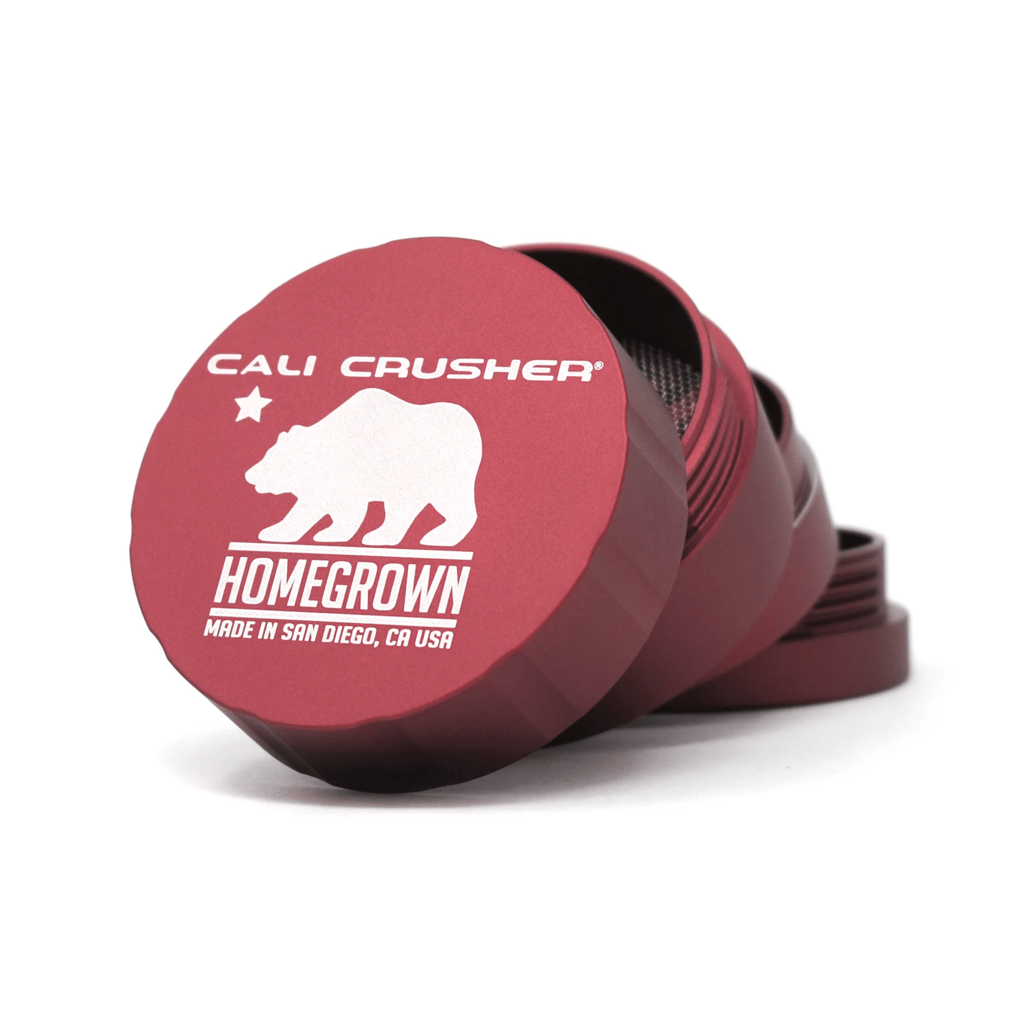 Cali Crusher 4pc Homegrown Red - Smoke ATX