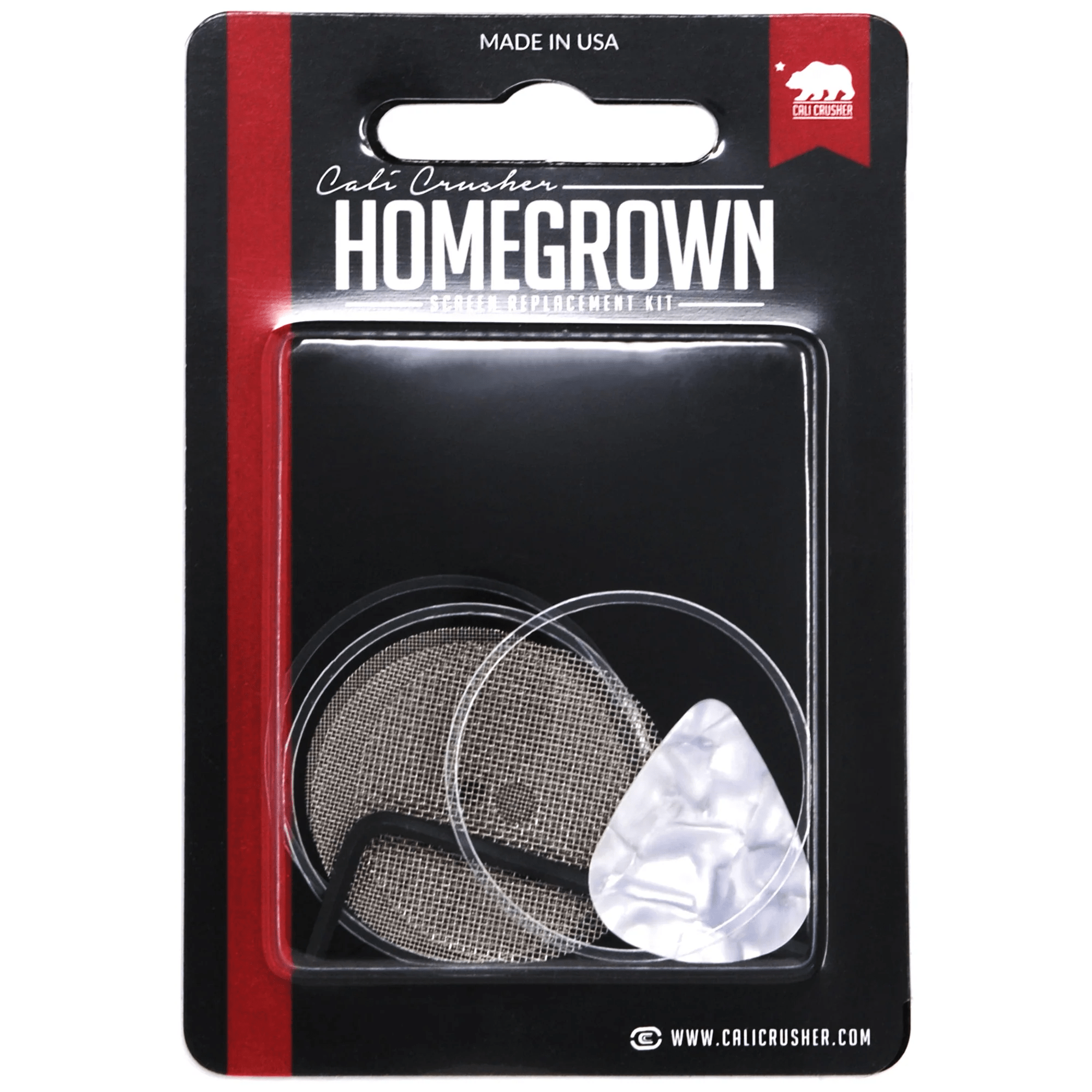 Cali Crusher Homegrown Screen Kit Pocket - Smoke ATX