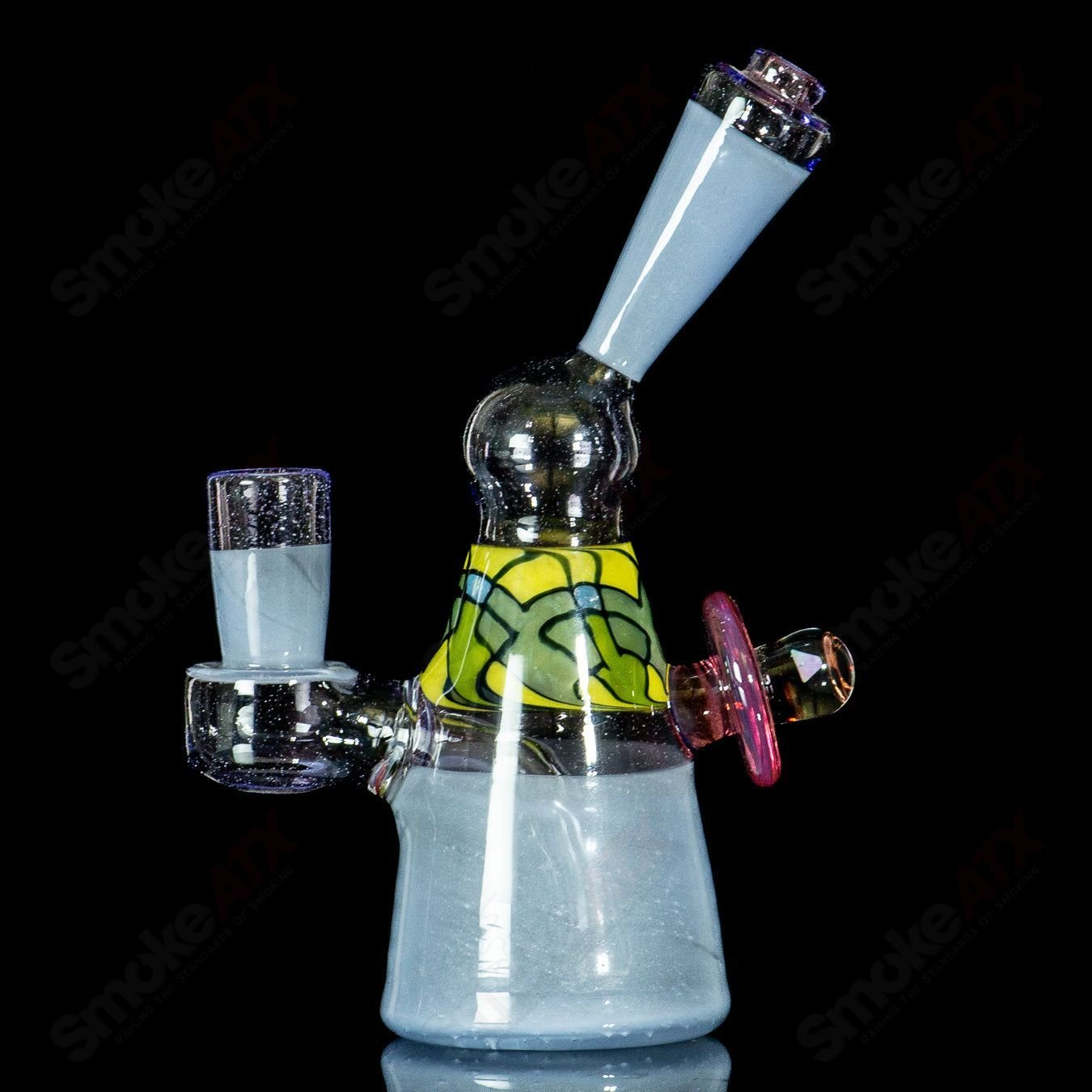 Cfl Disk Flip Jammer Bennie Glass - Smoke ATX