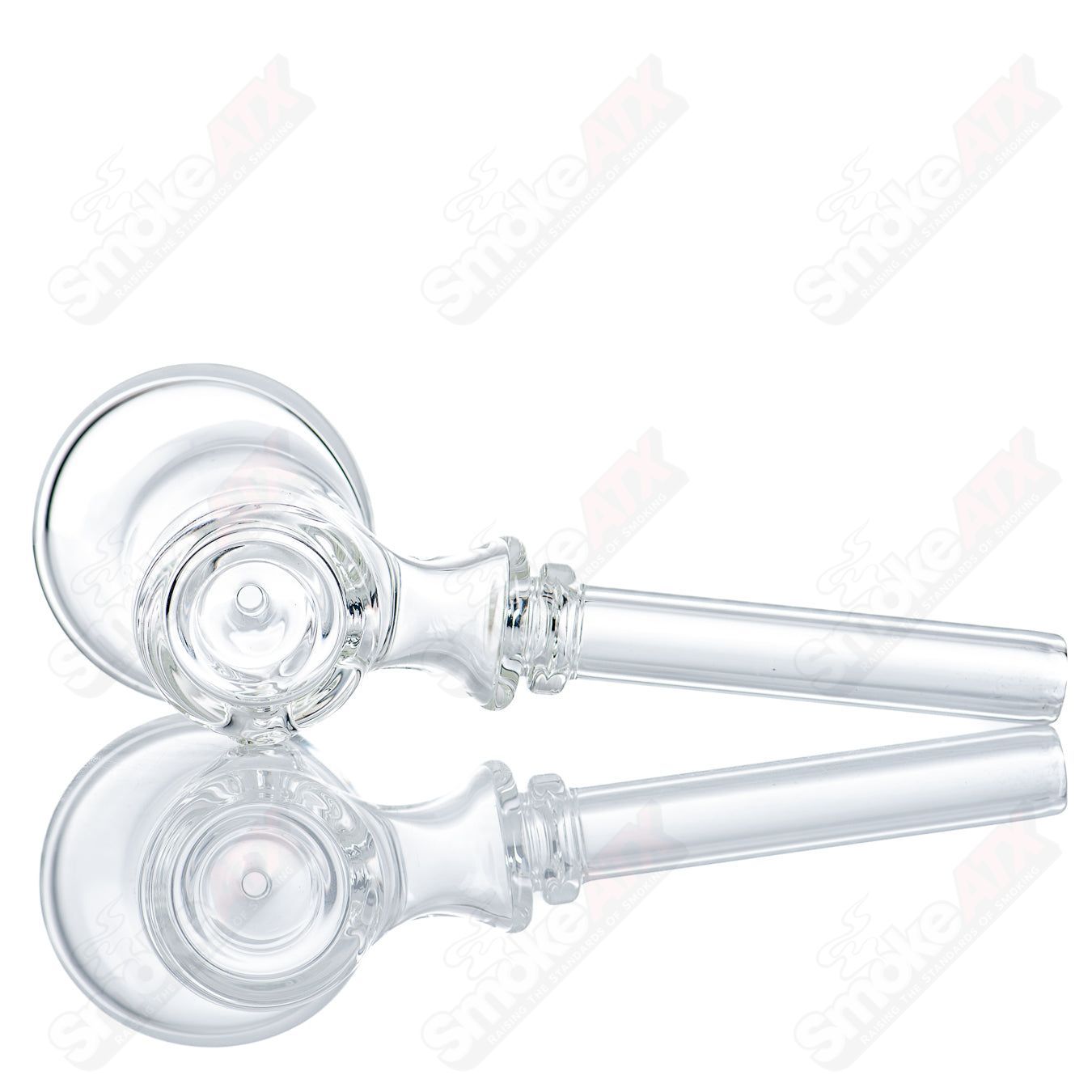 Clear Squatt Hammer by Kirkland Glassworks - Smoke ATX