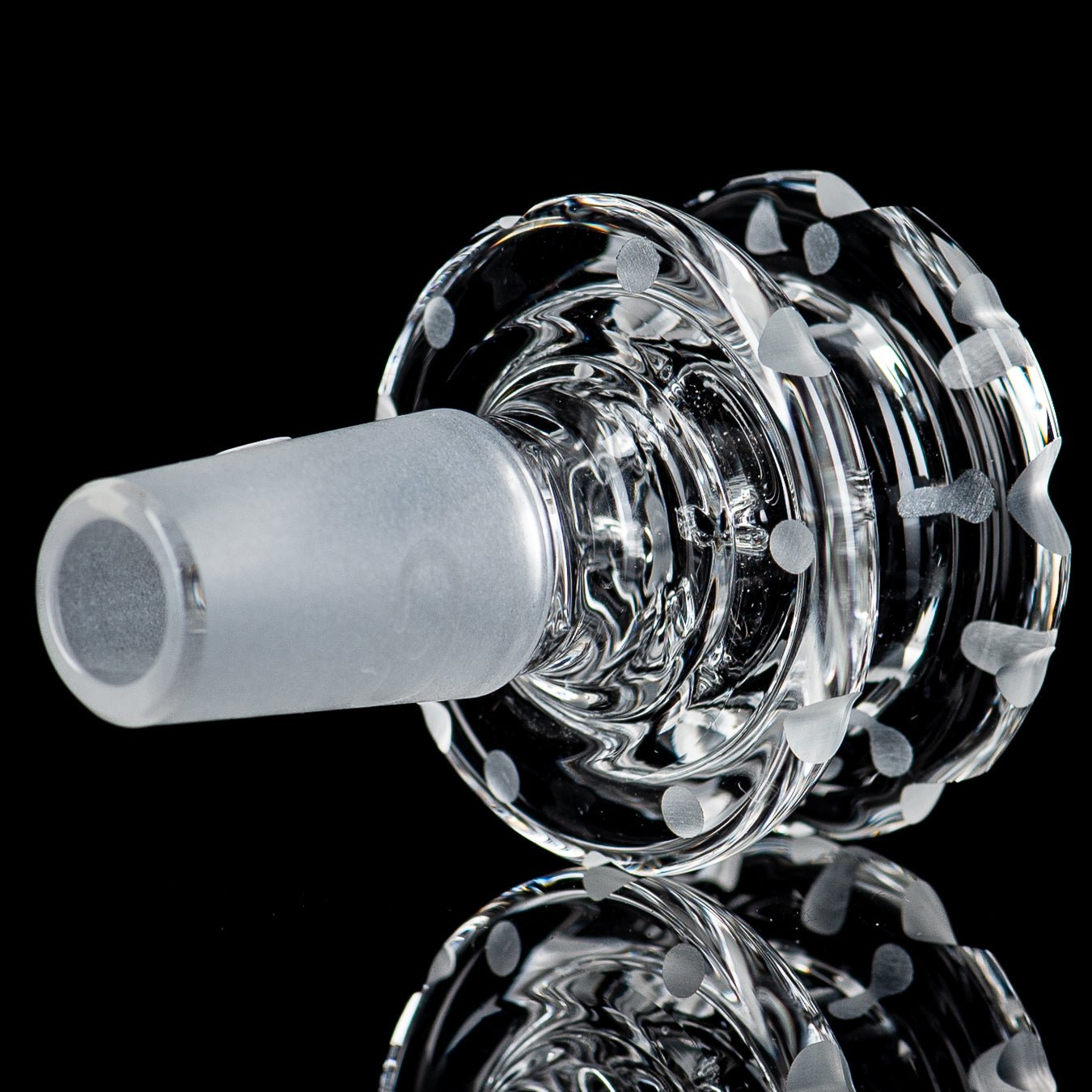 Coldwork 14mm Clear Multi Hole V2 Bowl Mobius - Smoke ATX