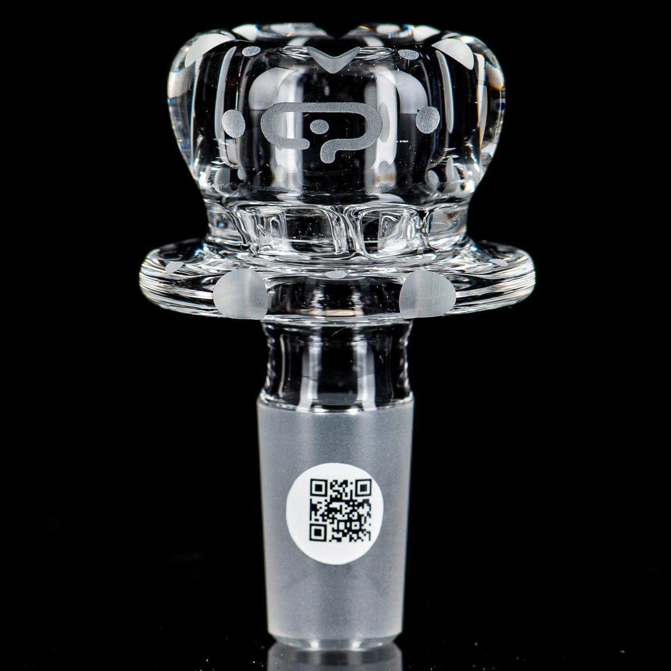 Coldwork 14mm Clear Multi Hole V3 Bowl Mobius - Smoke ATX