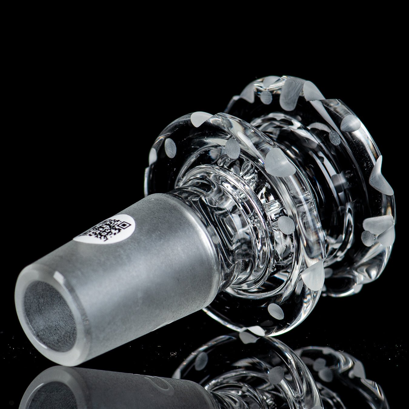 Coldwork 19mm Clear Multi Hole V2 Bowl Mobius - Smoke ATX