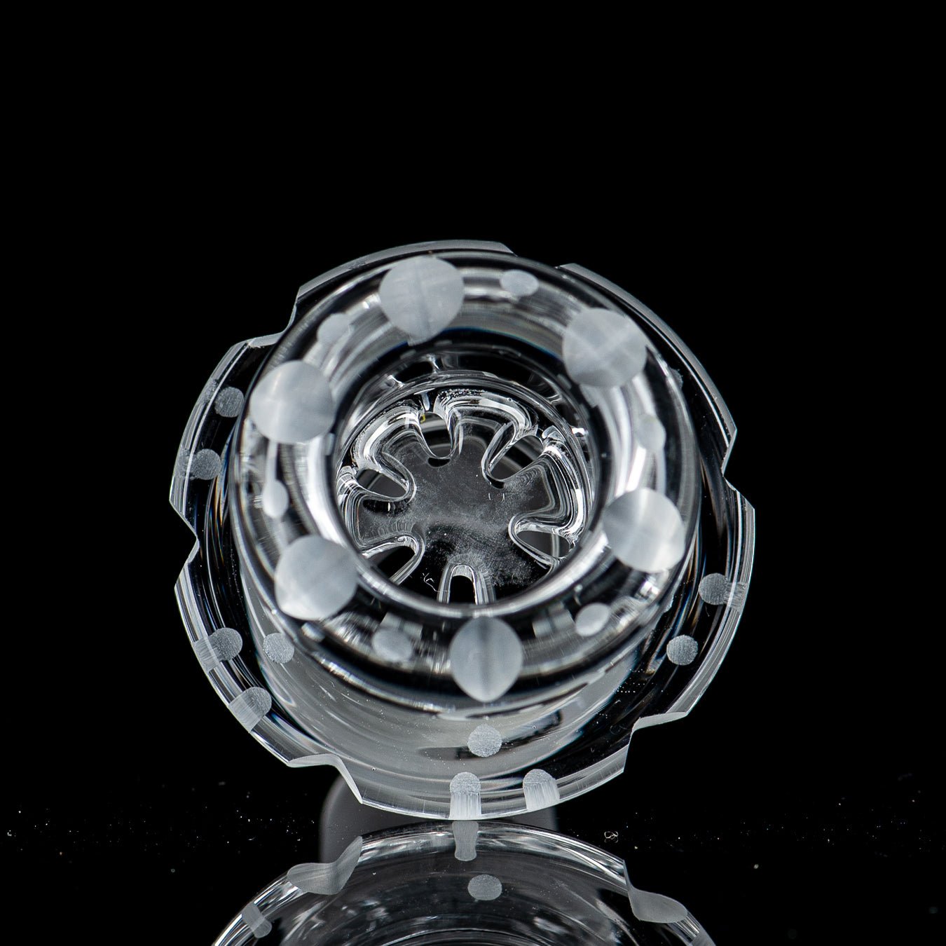 Coldwork 19mm Clear Multi Hole V3 Bowl Mobius - Smoke ATX