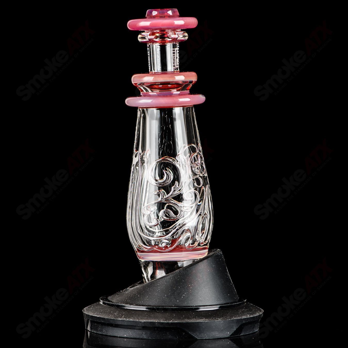 Color Accent Pear Peak Pro Top Avant Garde Glass - Smoke ATX