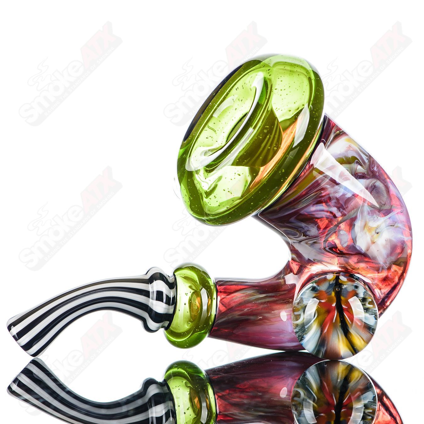 Color Marble Sherlock w/ Quatrefoil Tye - Die Mib by JMass - Smoke ATX