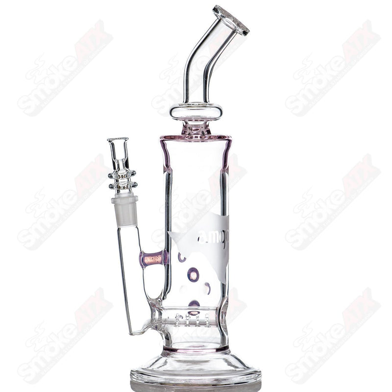 11" 50mm (Rose Gold Fume/Pink Slime) Inline Rig AMGC - Smoke ATX