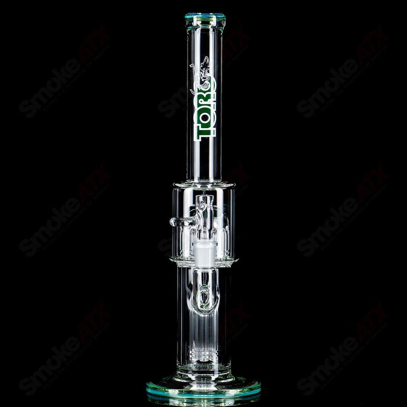 #3 14mm 7 to 13Arm Perc w Color Cap Toro Glass