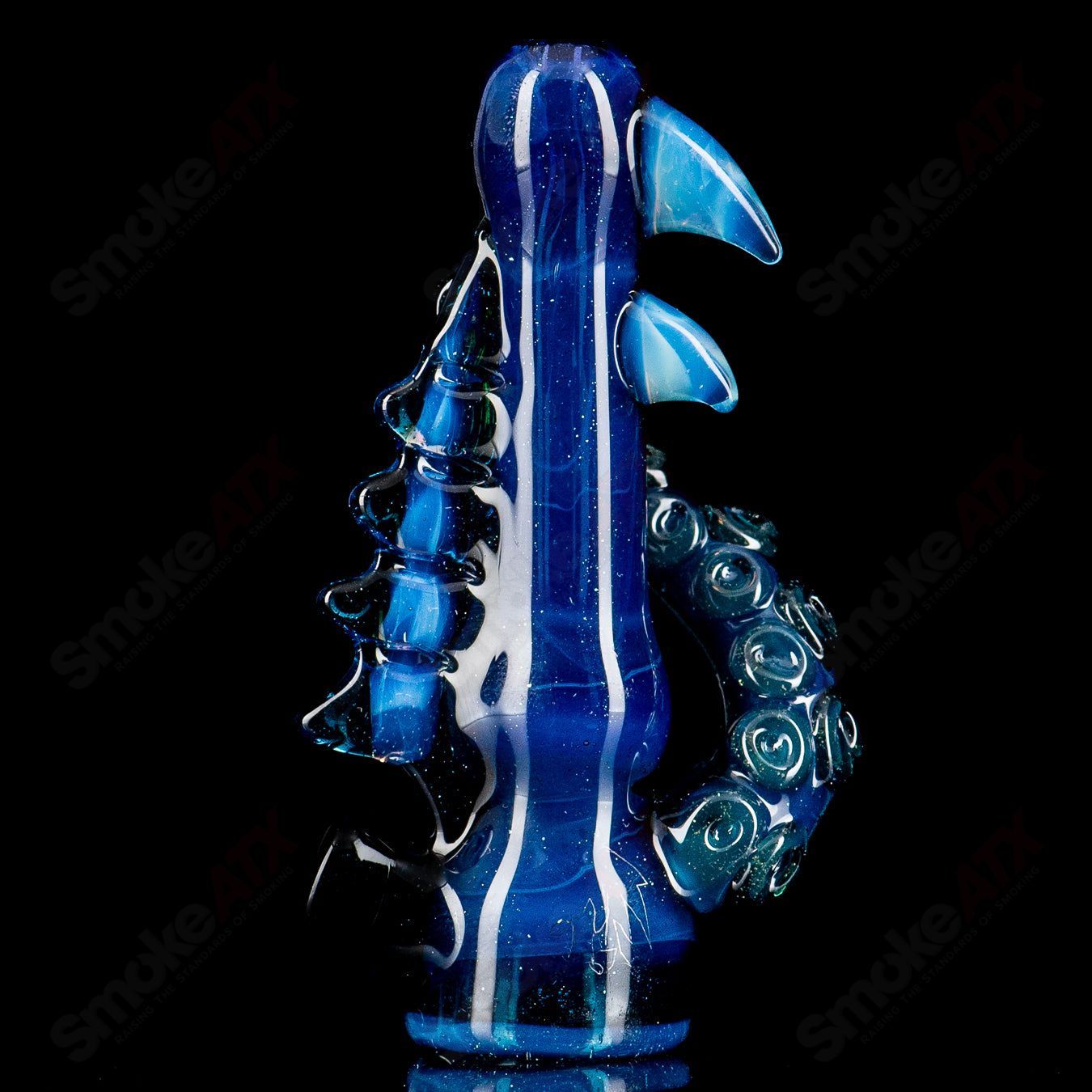 #2 Full Color Chillum by Mako Glass - Smoke ATX 