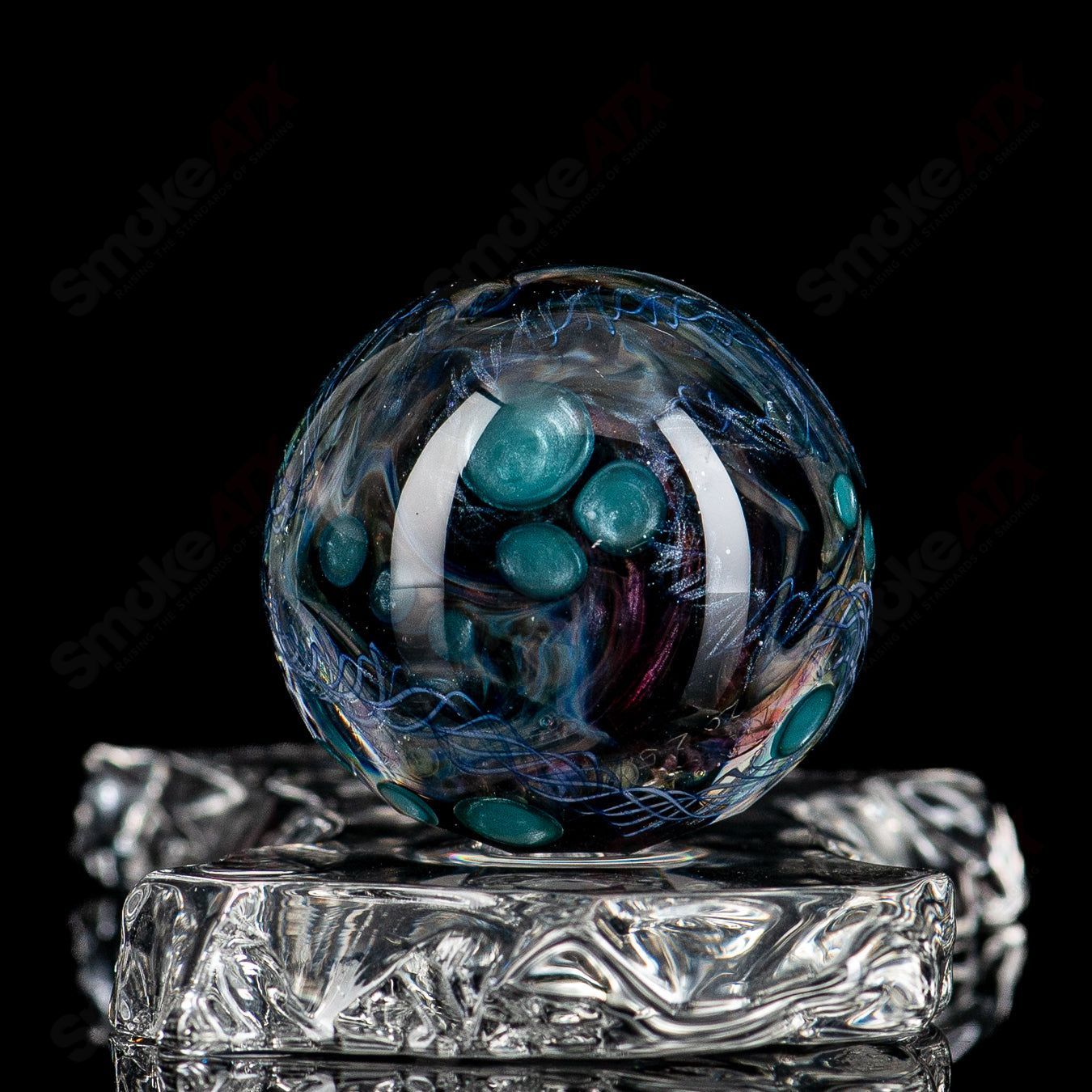 Starry Marble Glass Impact x Fatal Facets - Smoke ATX 