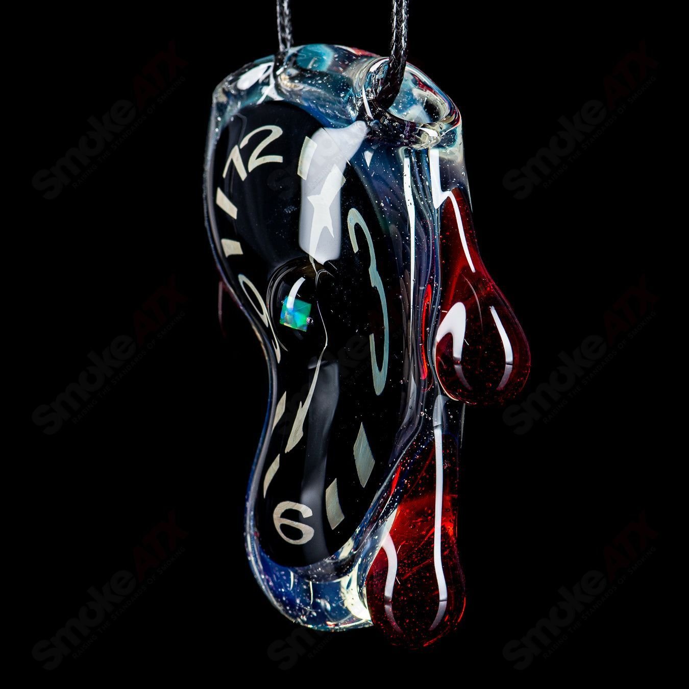 Dali Melting Clock Pendy by Scoby - Smoke ATX