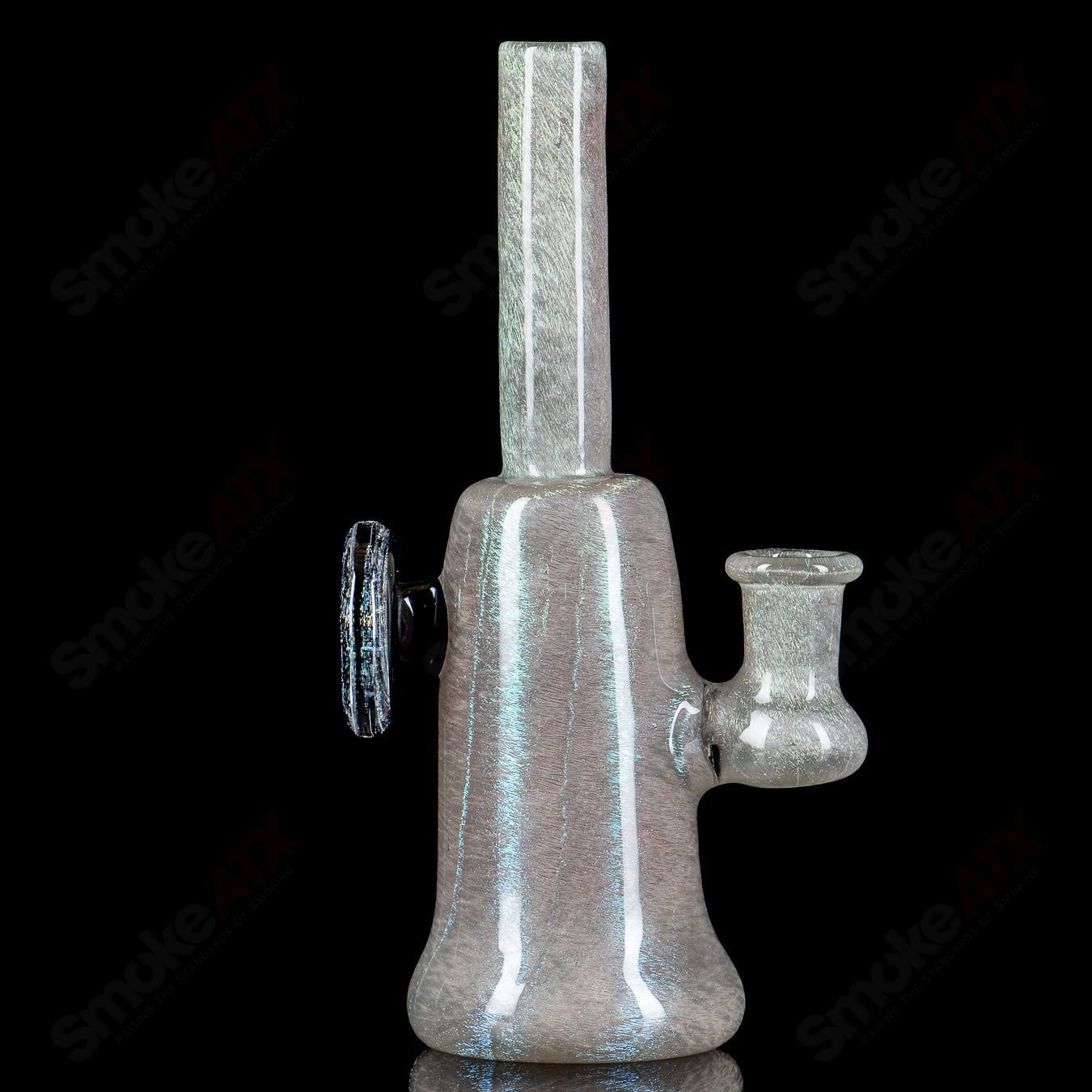 Dichro Bell Bottom Mini Rig - Stackz - Smoke ATX