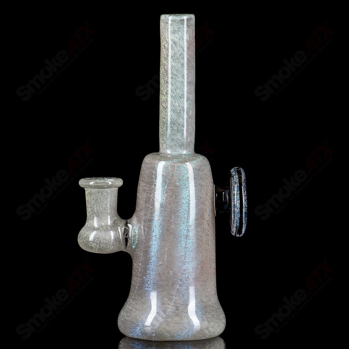 Dichro Bell Bottom Mini Rig - Stackz - Smoke ATX