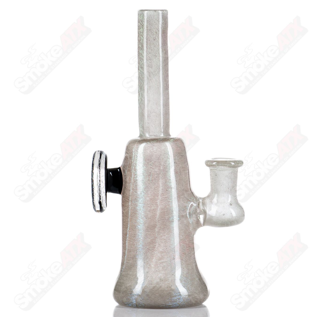 Dichro Bell Bottom Mini Rig - Stackz - Smoke ATX