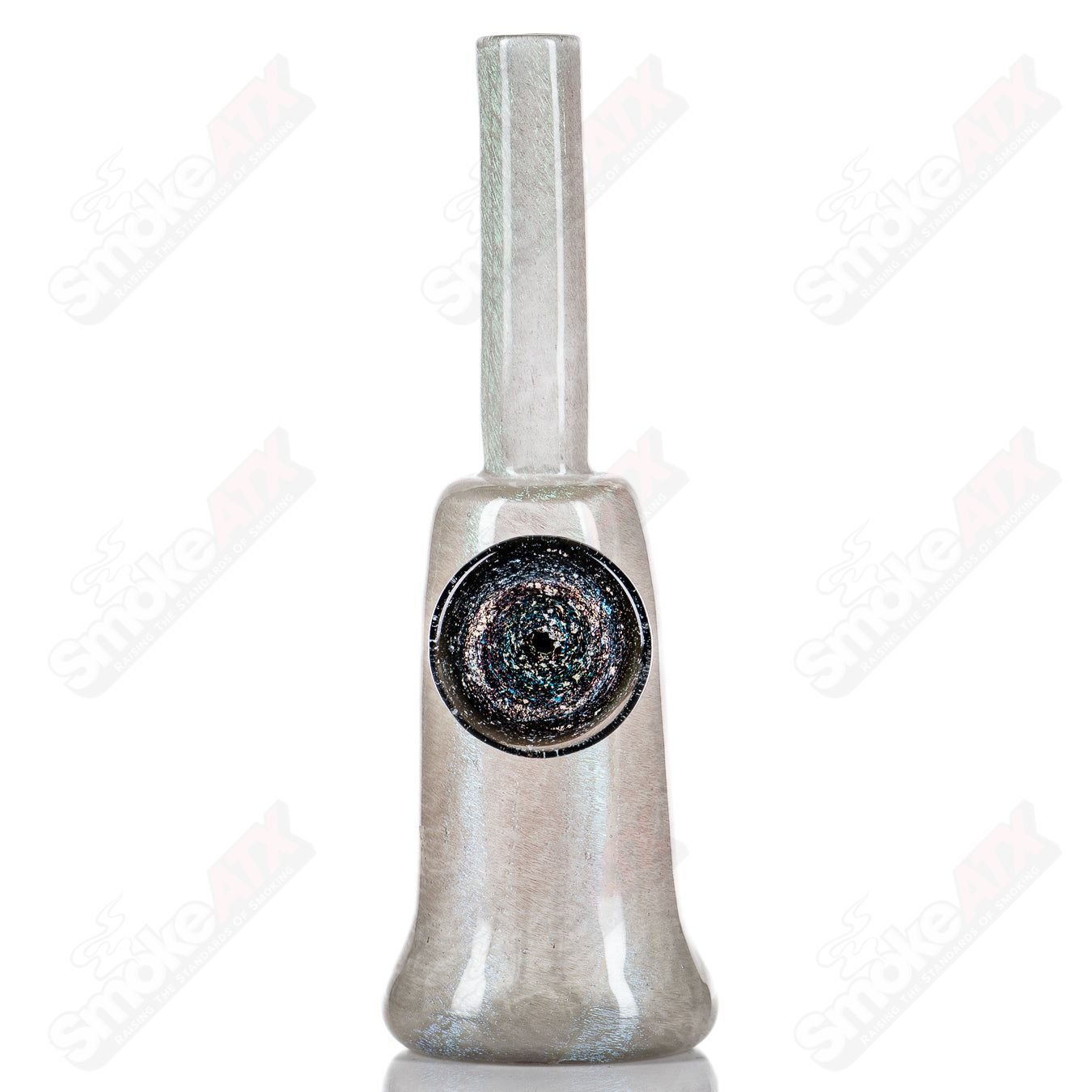 Dichro Bell Bottom Mini Rig - Stackz - Smoke ATX