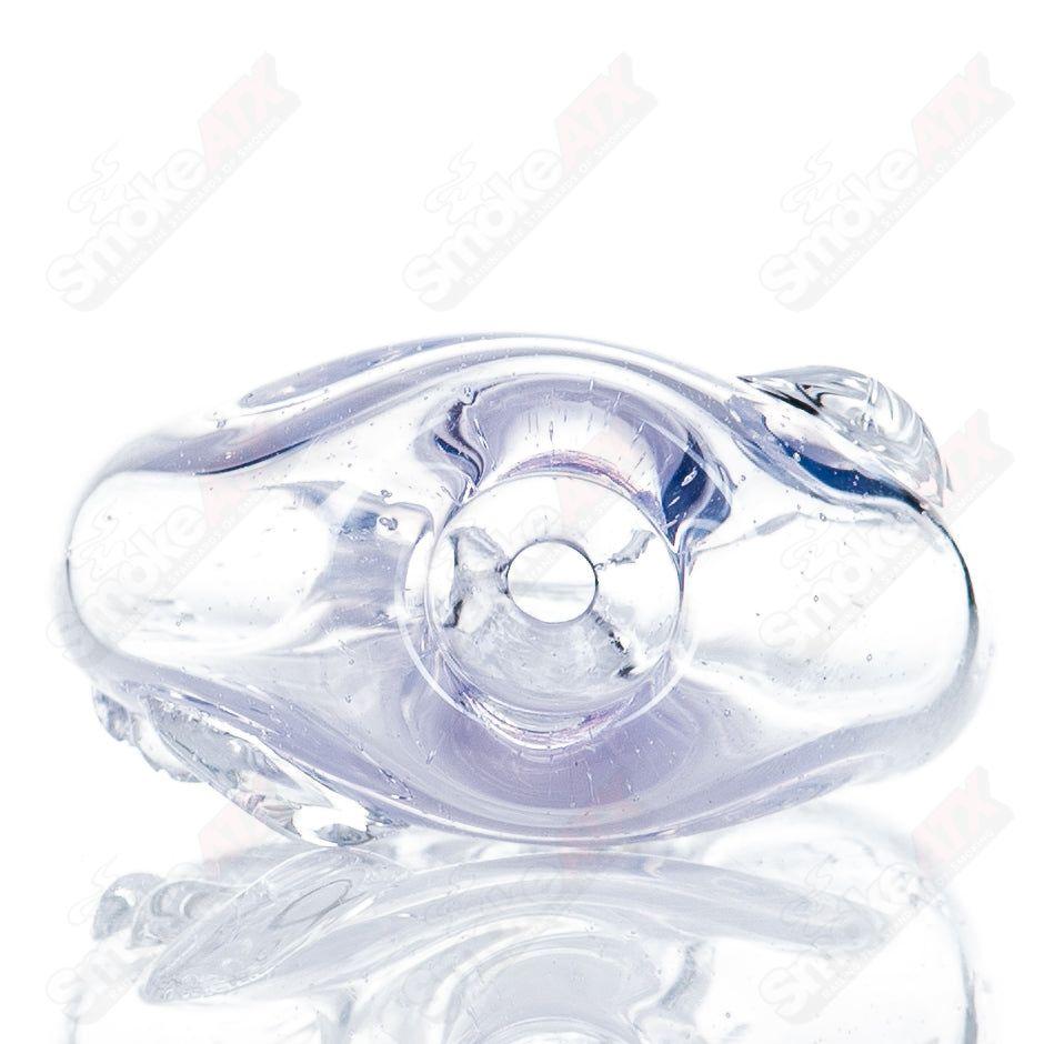 Donut Chillum Glass by Nobody - Smoke ATX