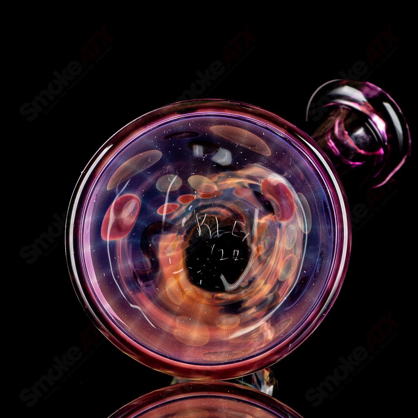 Dragon Eye Fumed Rig Set King Leo Glass - Smoke ATX